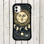受注生産 iPhoneケース 月相と顔のクラシック星図｜天体図 STAR020C