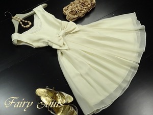 ★送料無料★9号(M)☆ウエストリボンシフォンワンピ－ス[OPN3305]