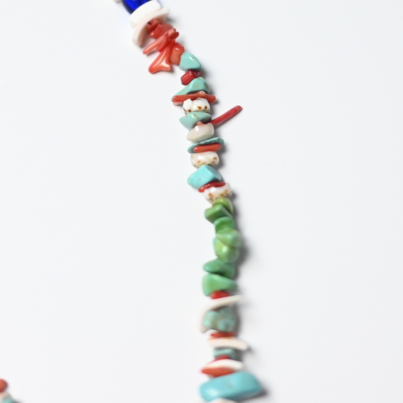 ERICKA NICOLAS BEGAY / ②NAVAJO BEASDS NECKLACE 50cm