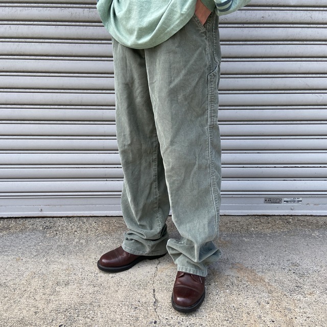 00s Levi's silverTab コーデュロイペインターパンツ 黄緑系
