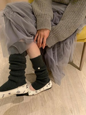 (即納)poster / poster leg warmer / 4color