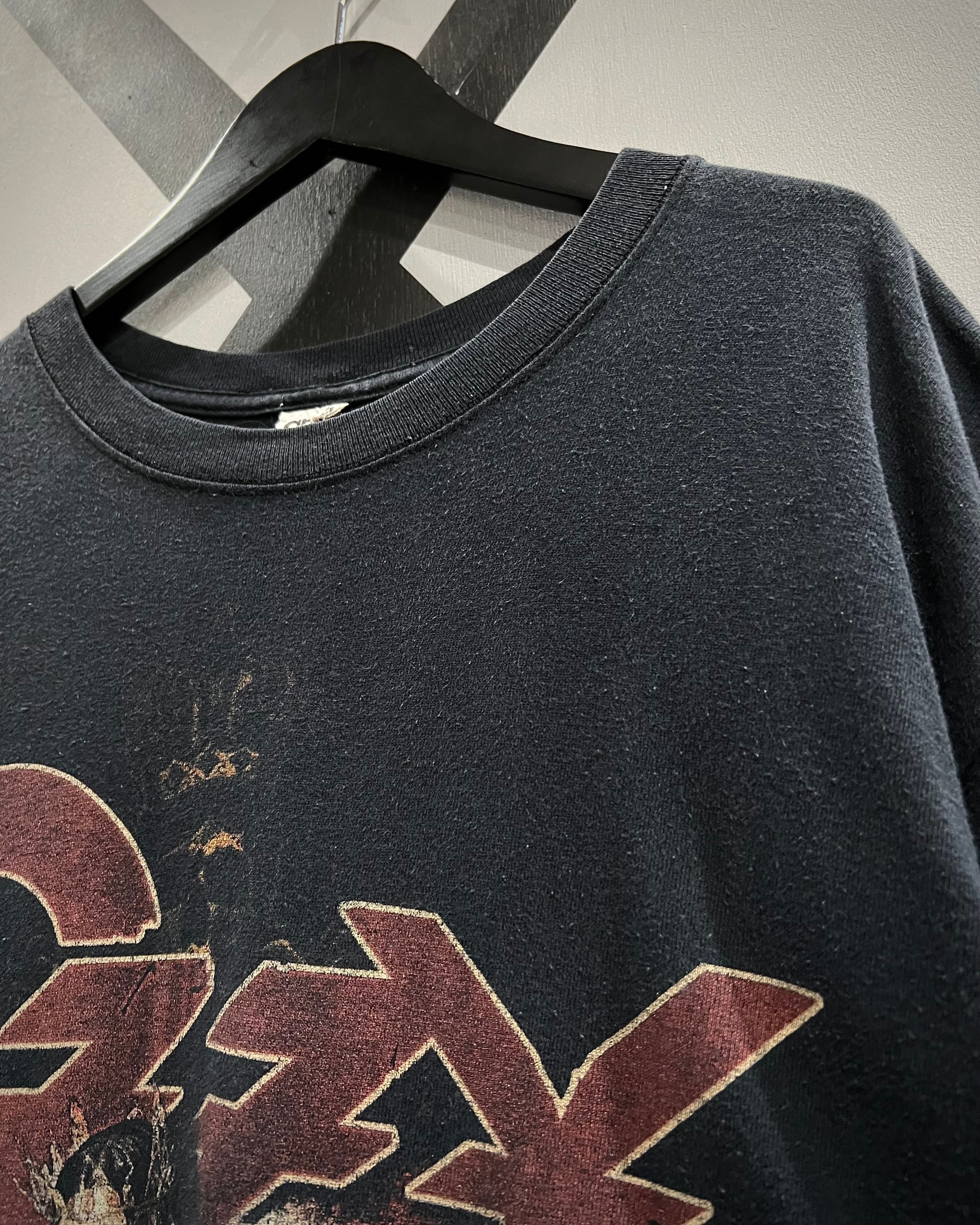 X VINTAGE】 00's “Ozzy Osbourne” “BLACK RAIN” Tour T-Shirt | Caka