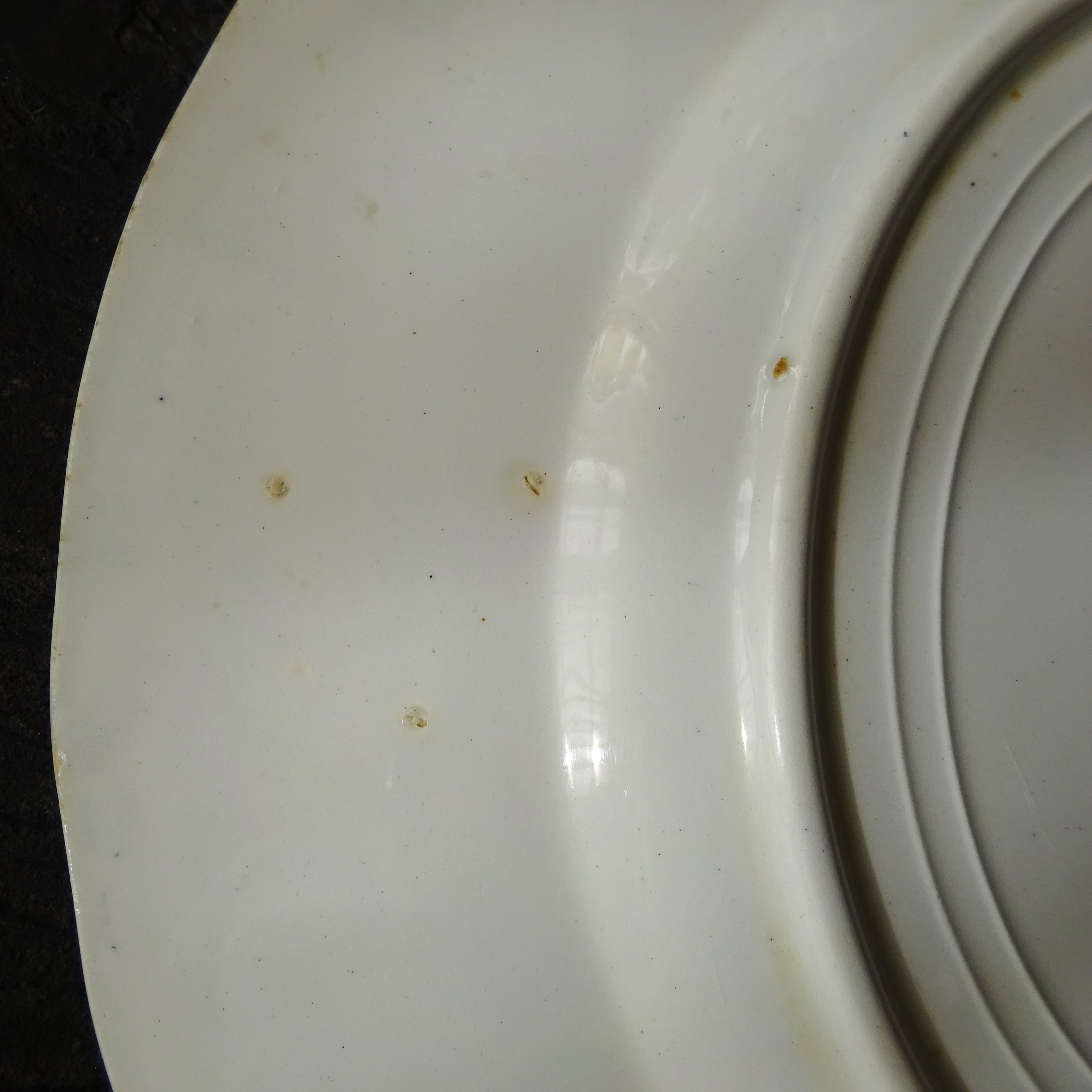 【 Épuisé 】ST AMAND ET HAMAGE NORD  modèle《MÉDAILLON》Assiette plate (A)