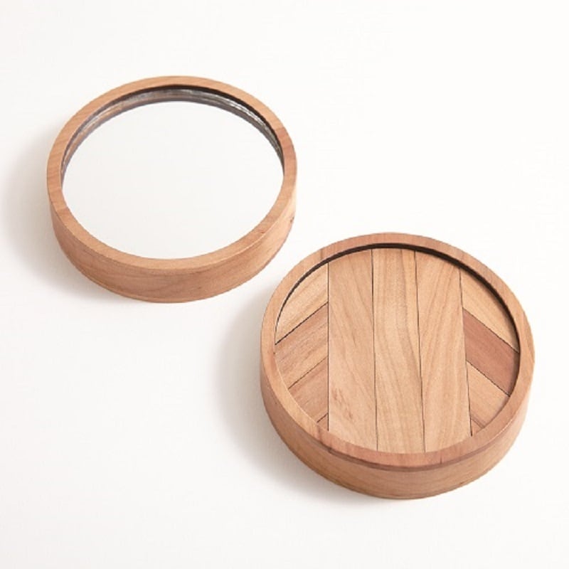 りんごの木のミラー スタンド式 APPLE TREE | 木村木品製作所