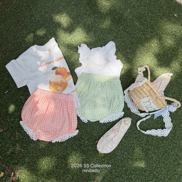 【6/18〆予約】<ninibello> Romi frill sleeveless top