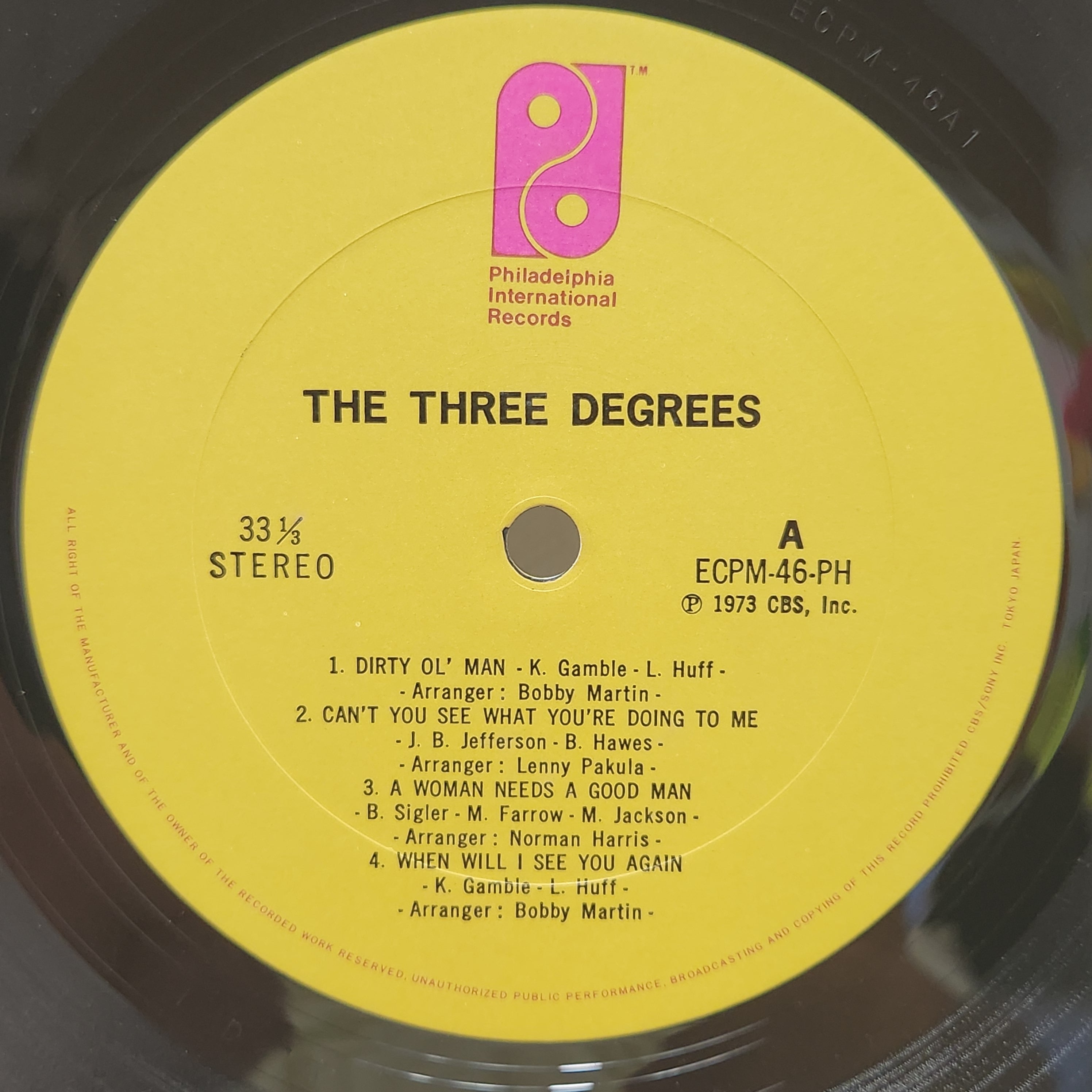 The Three Degrees / The Three Degrees [ECPM-46-PH] - 画像3