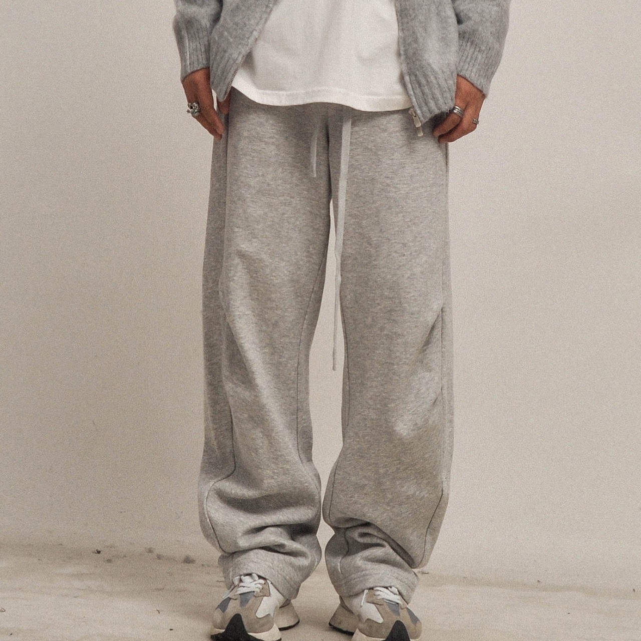 ツイストシーム・ストリング スウェットパンツ N3476 - 1