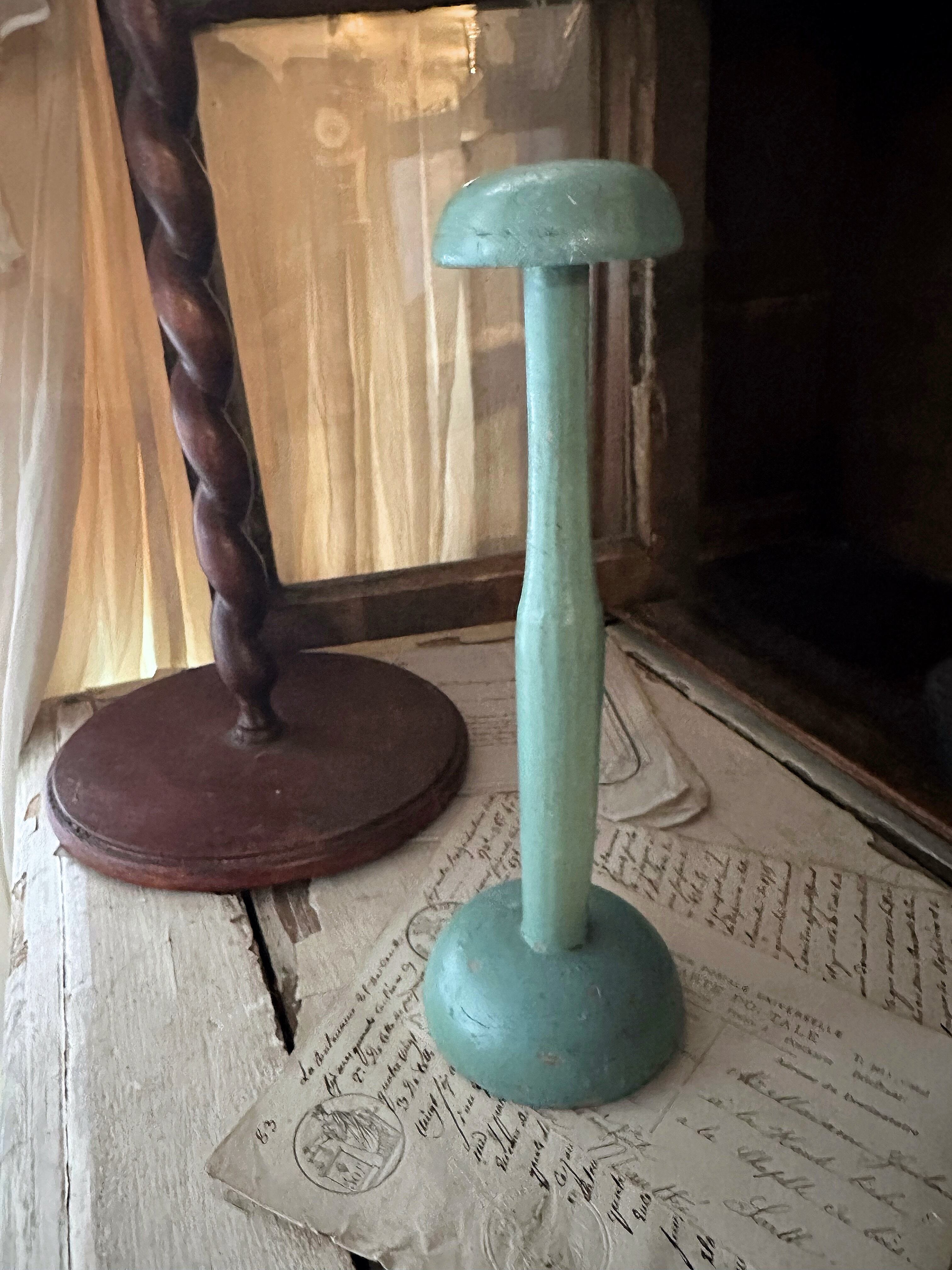 子供用France木製ハットスタンド グリーン | Brocante de La Cocotte