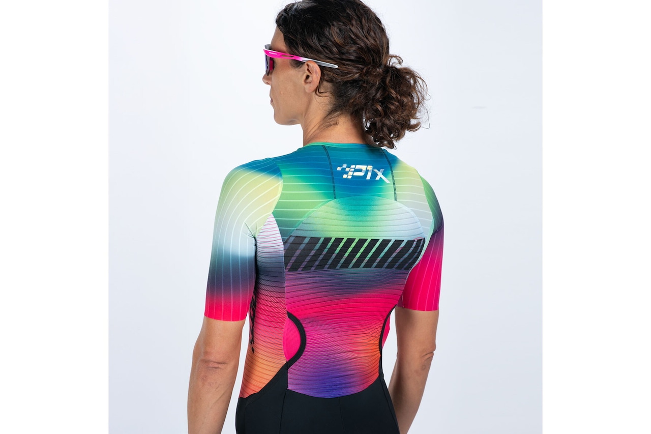 Women's Ultra Tri P1x Racesuit - (Hyper Burst) 世界最速クラス トライスーツ　ワンピース　トライウエア