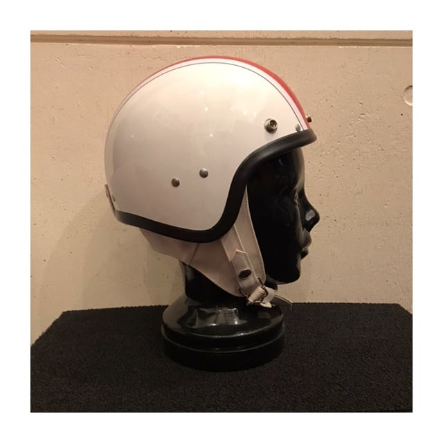 Rocket Helmet / Rocket Ⅲ White × Red (White Line) | dbms