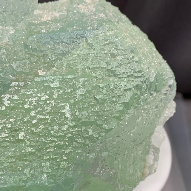 グリーンフローライト原石クラスター