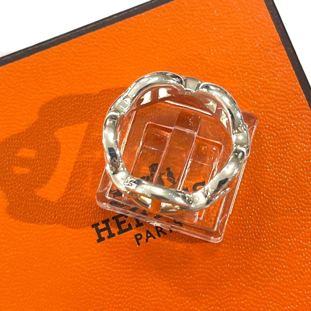 HERMÈS】【約15号55】2788 エルメス アンシェネ シェーヌダンクル