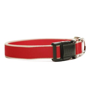 Harry Barker | CHELSEA DOG COLLAR - RED×TAN（XXS , XS）