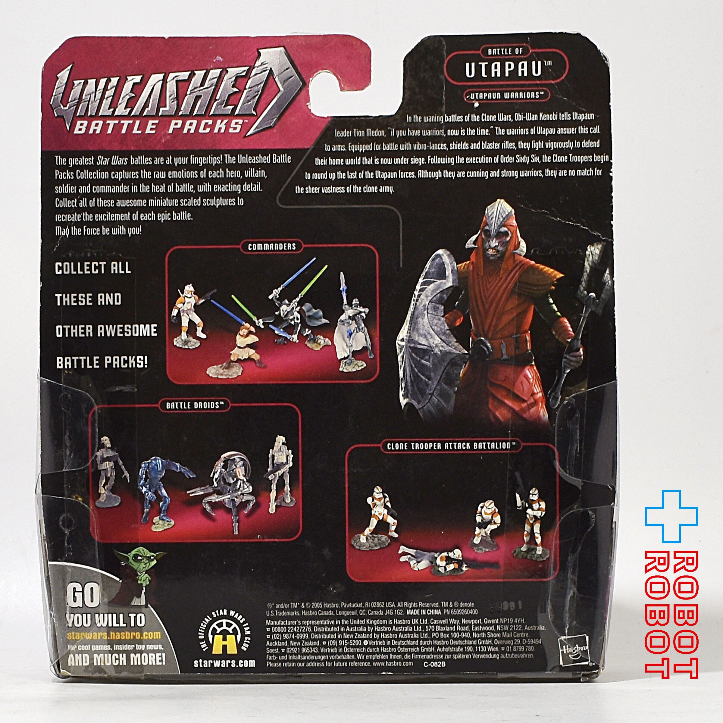 スター・ウォーズ UNLEASHED BATTLE PACK スター・ウォーズ UNLEASHED BATTLE PACK