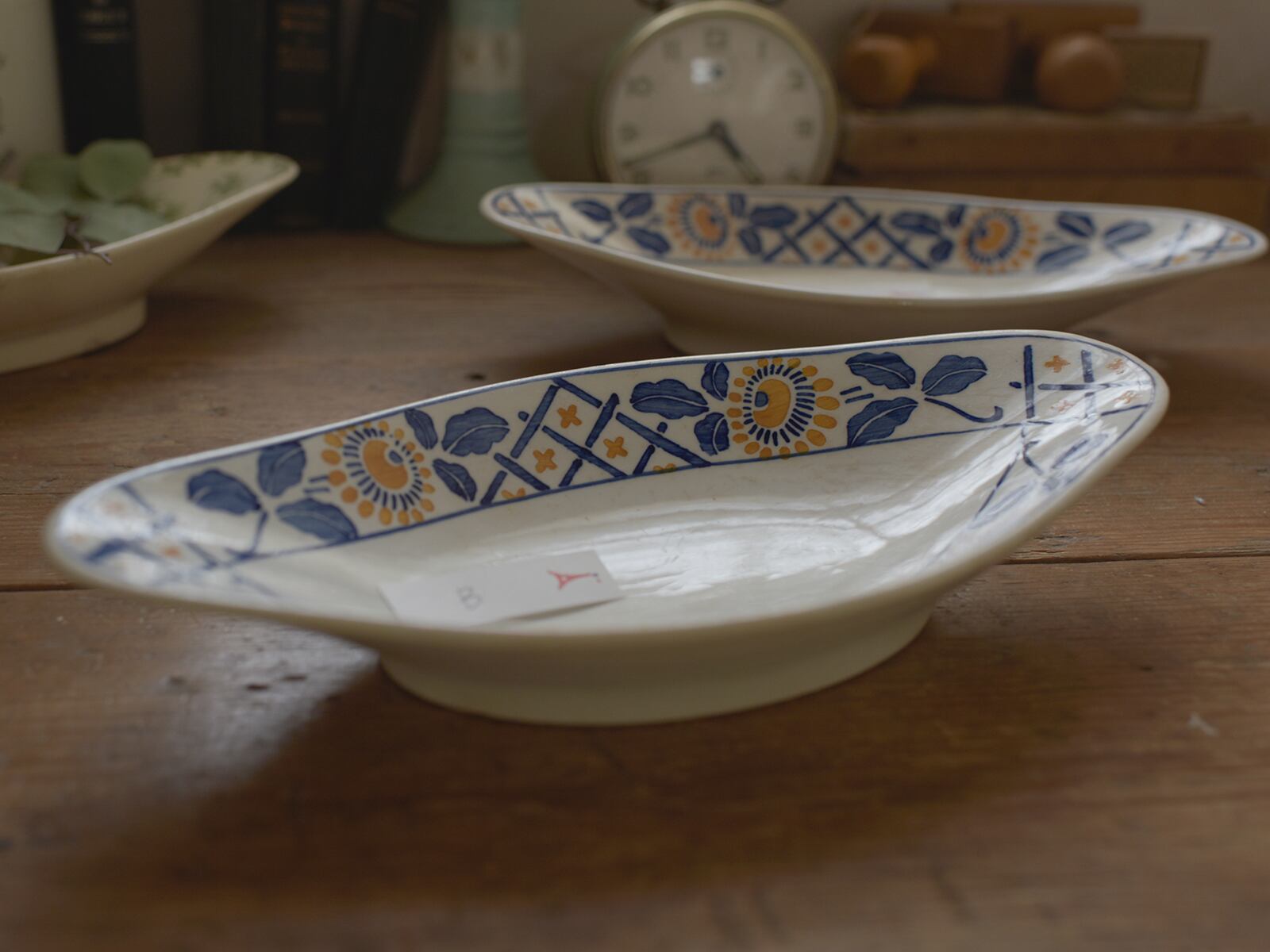 サルグミンヌ製 ひまわり絵柄のラヴィエ(B) フレンチブロカント