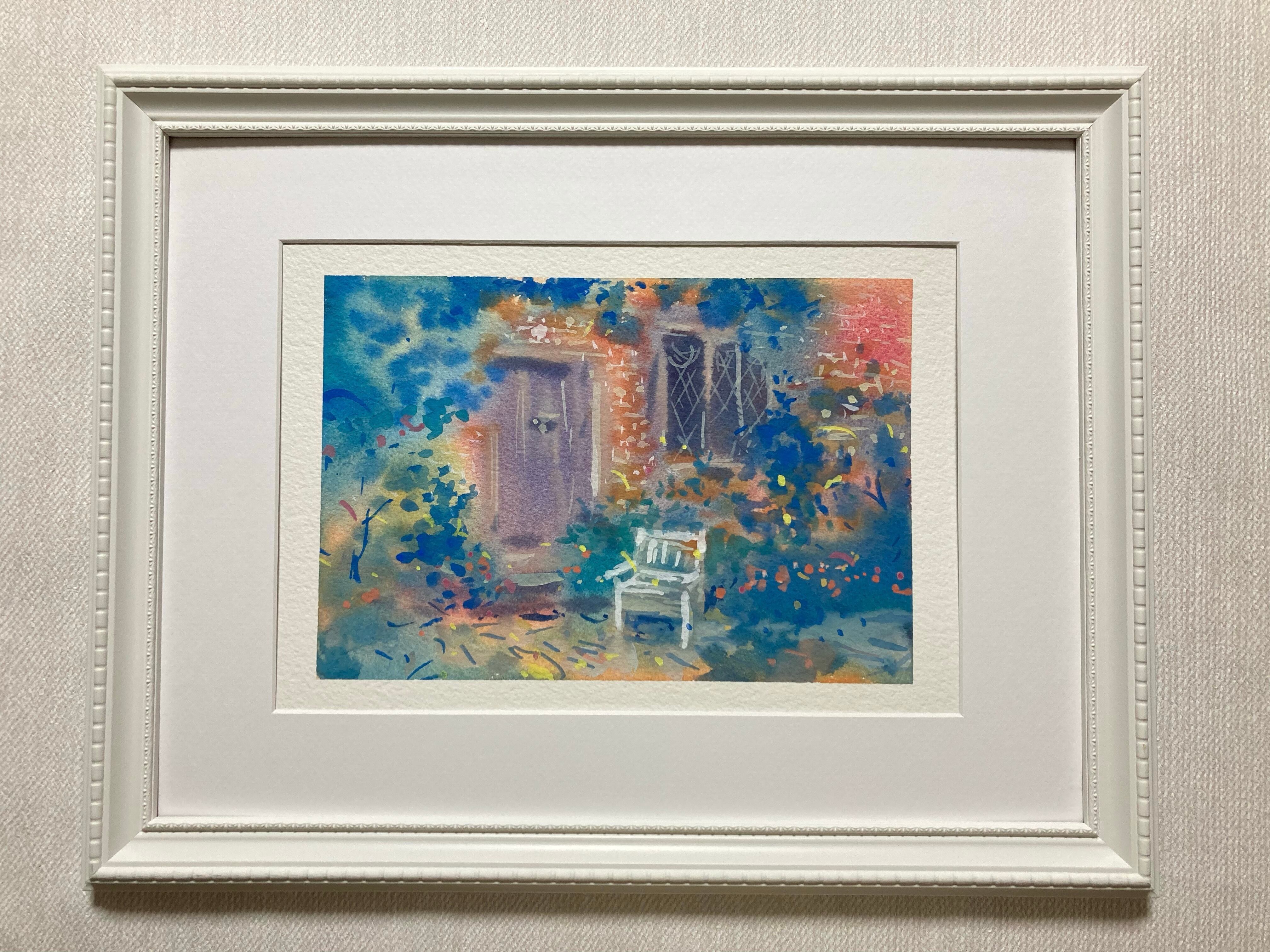 ノックして」 船本清司のガッシュ画 | seijigallery