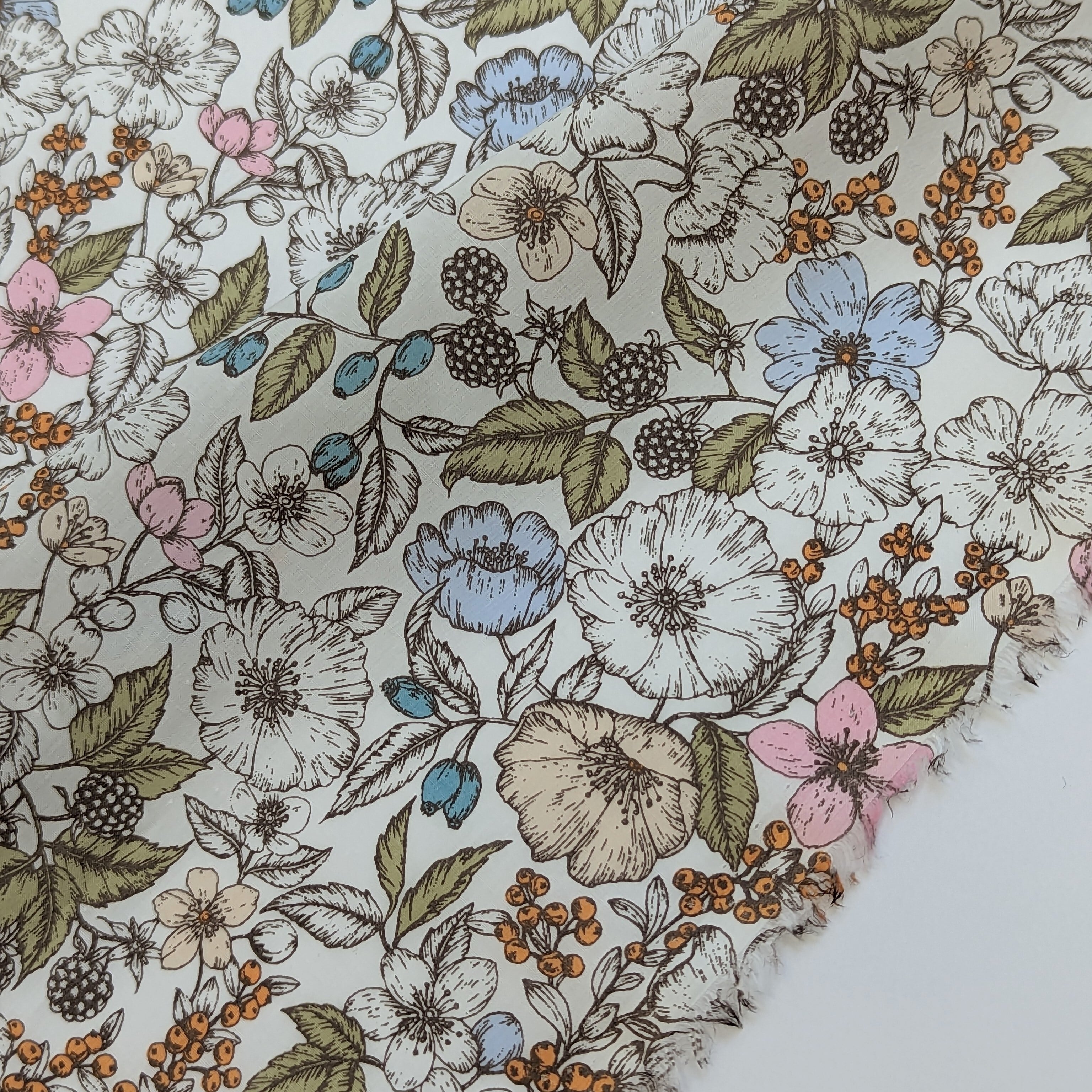 ◆輸入 リバティ LIBERTY タナローン Bramble ブランブル 約130×50cm