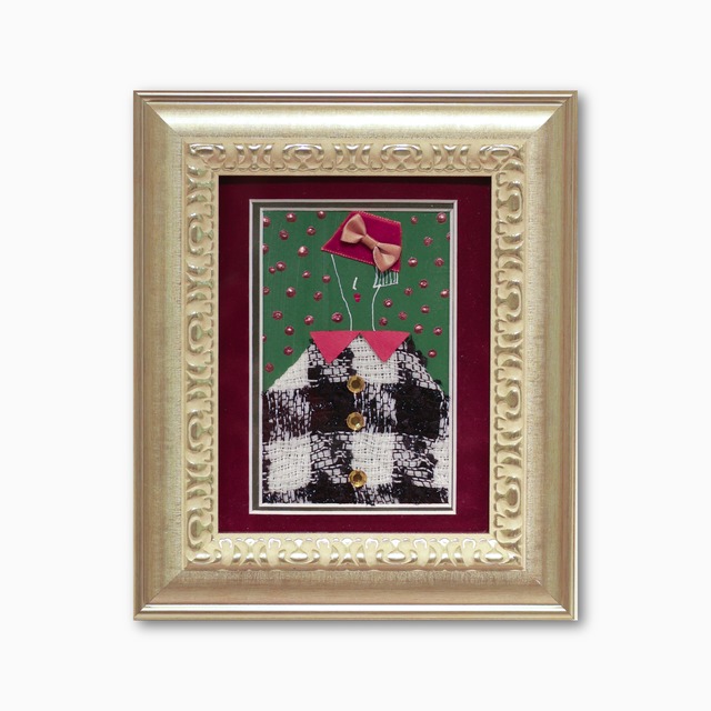 【037】Green Girl / 約W210×H250mm