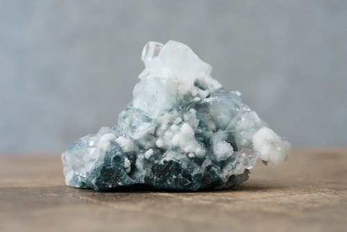 ダイアモンドアポフィライト/ブルーカルセドニー 1 　Apophyllite / Chalcedony