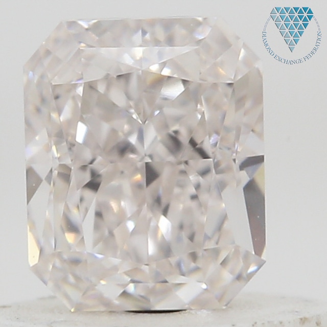 0.56 ct VERY LIGHT PINKISH BROWN VVS2 RADIANT GIA 天然  ダイヤモンド ルース