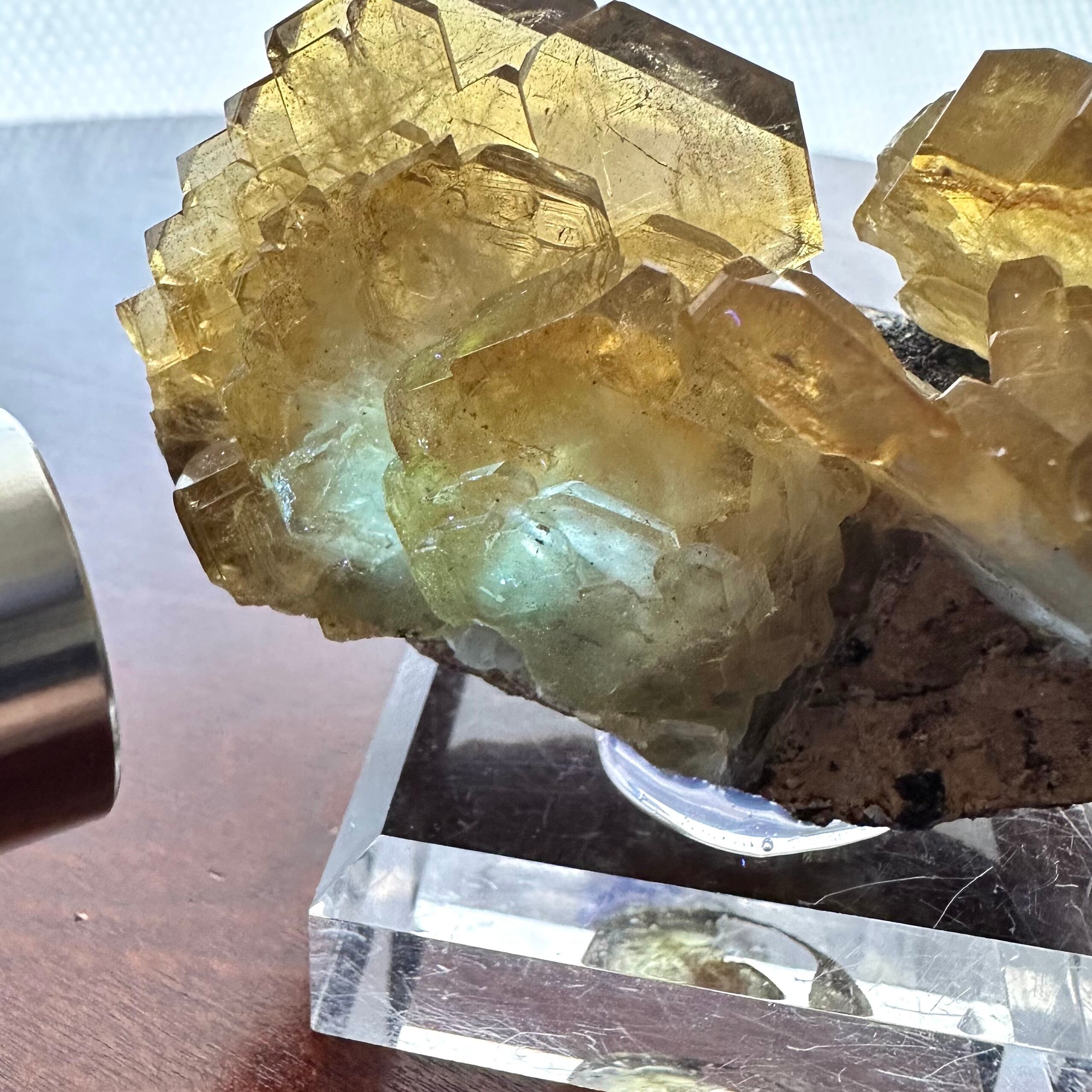 ★うるふ★バライト ペルー産 菱形 美しい 原石 鉱物標本 バライト【Baryte】ペルー産 | PEANUTS MINERALS