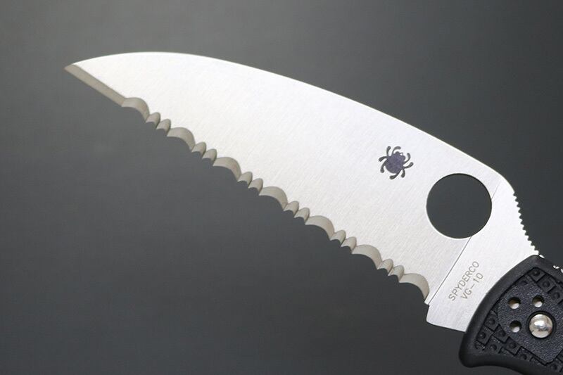 アウトドアナイフ 日本製 C10FSWCBK Spyderco エンデューラ ウォーン  
