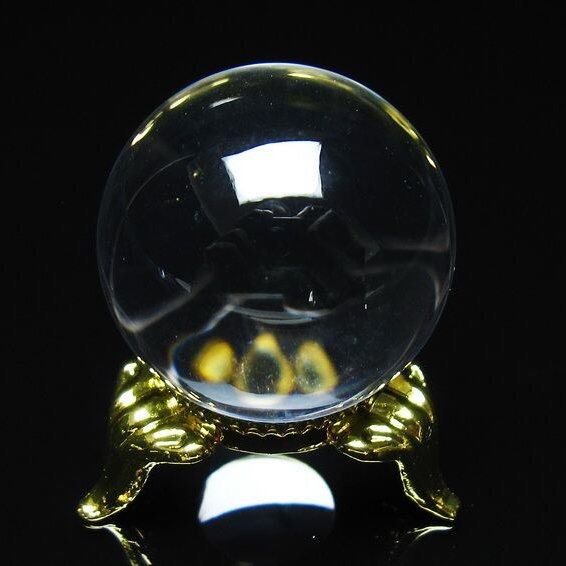 水晶 丸玉 30mm 一点物 141-7693