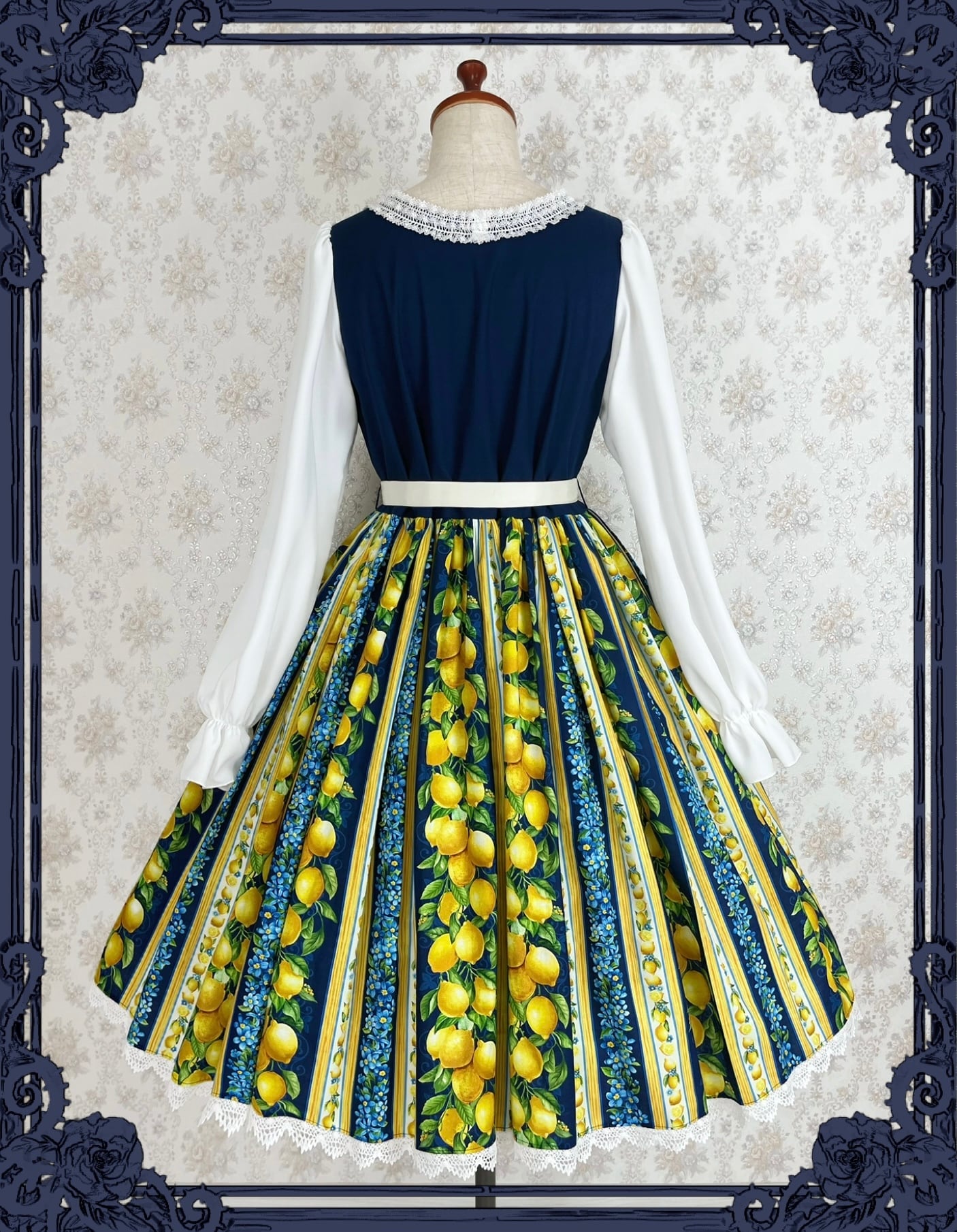 数量限定・即納品】ミオソティスレモンワンピース | HirokoTokumine