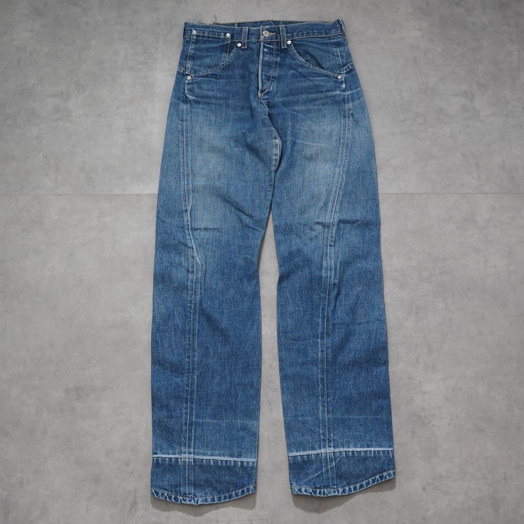 リーバイス エンジニアード ジーンズ W28 00s 青 古着 15907