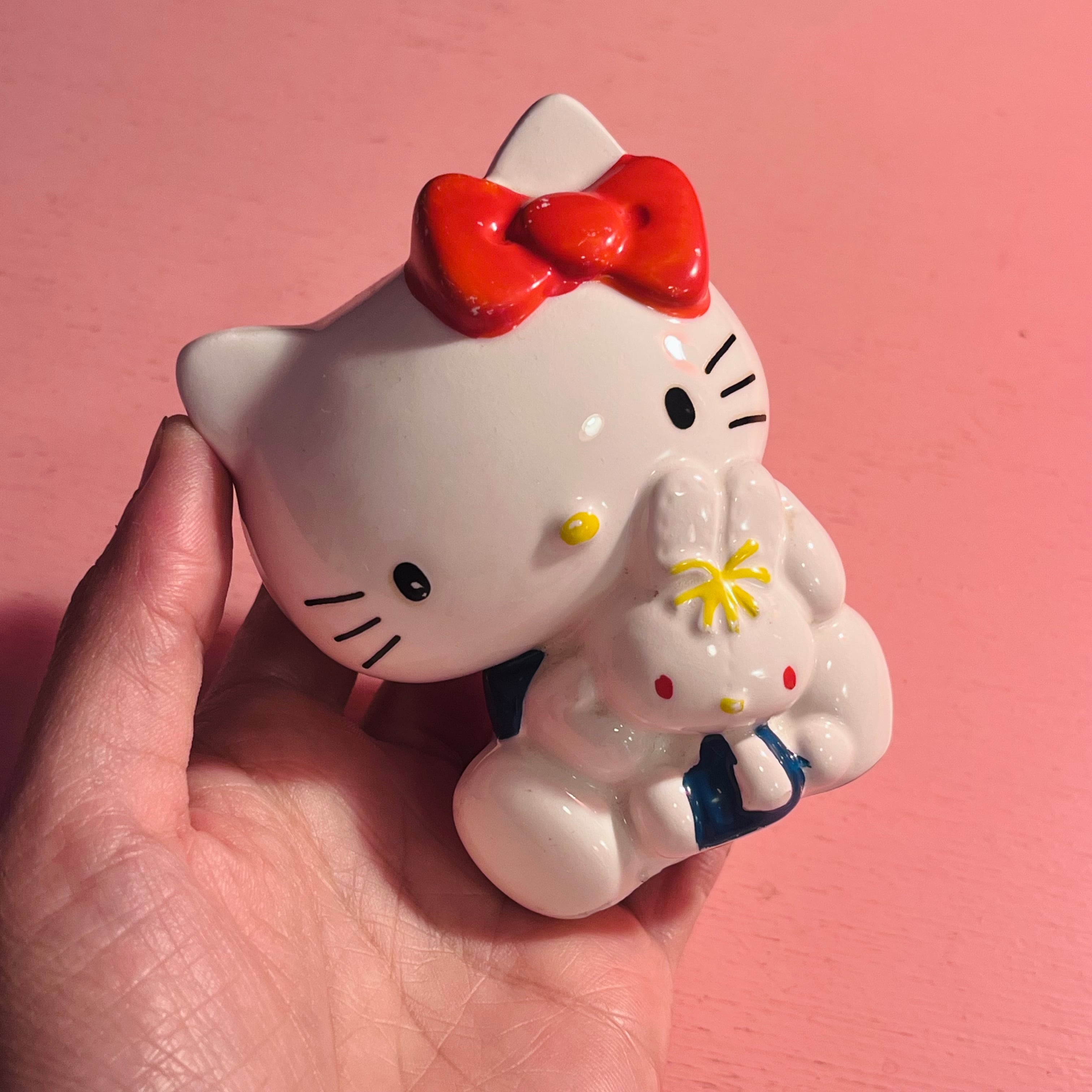 1970s サンリオ ハローキティ陶器貯金箱 | 春眠雑貨店
