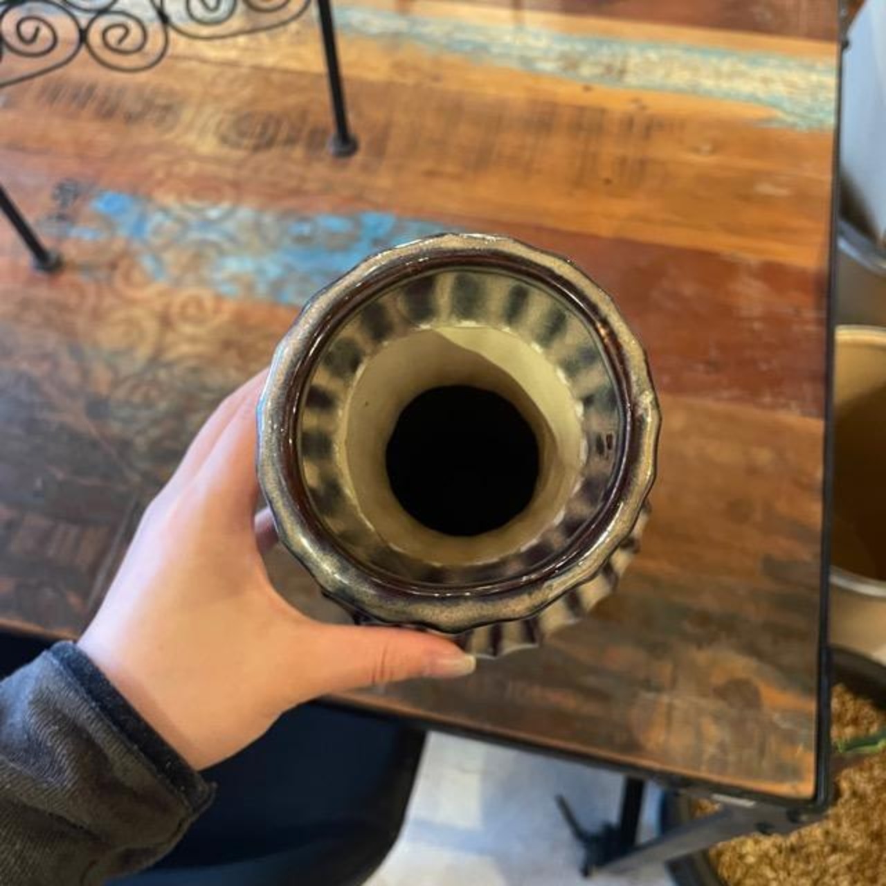 Ceramic Flower Vase　SOUTHEN P　セラミックフラワーベース 　花瓶　フラワーベース　花　