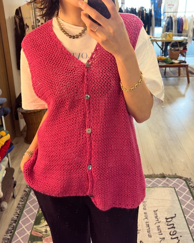 L.L.Bean COTTON KNIT VEST