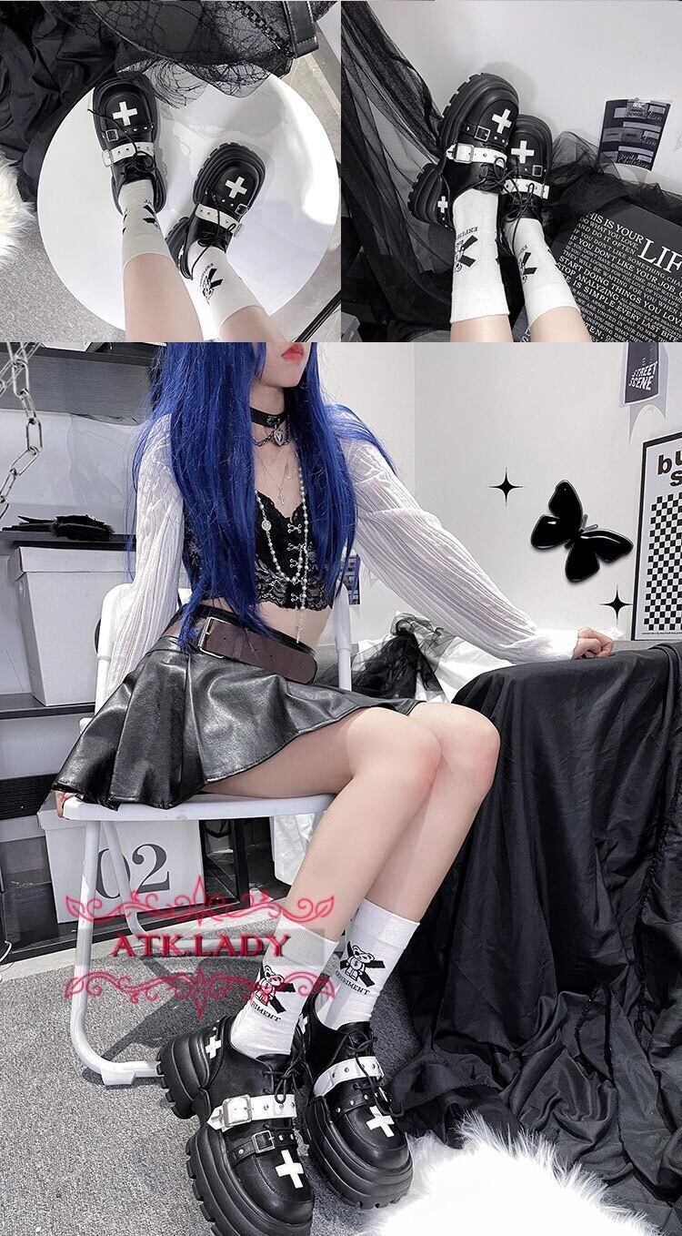 ATK.LADY】l2717 バイカラー ダブルカラー レッド ステッチ