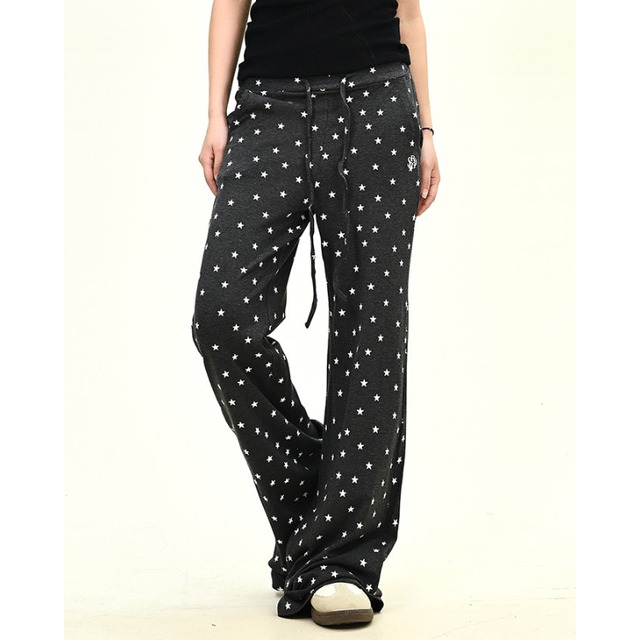 star design flare pants　スターデザインフレアパンツ　J1093
