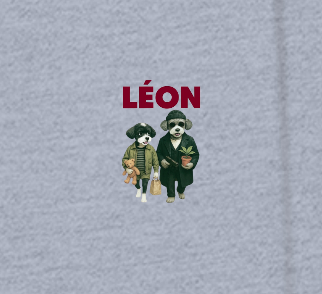 KIDS クルーネックプルオーバーLEONoriginal グレー