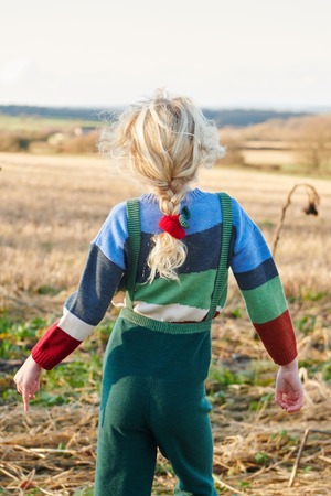 Knit Planet / Pocket Dungarees / GREEN