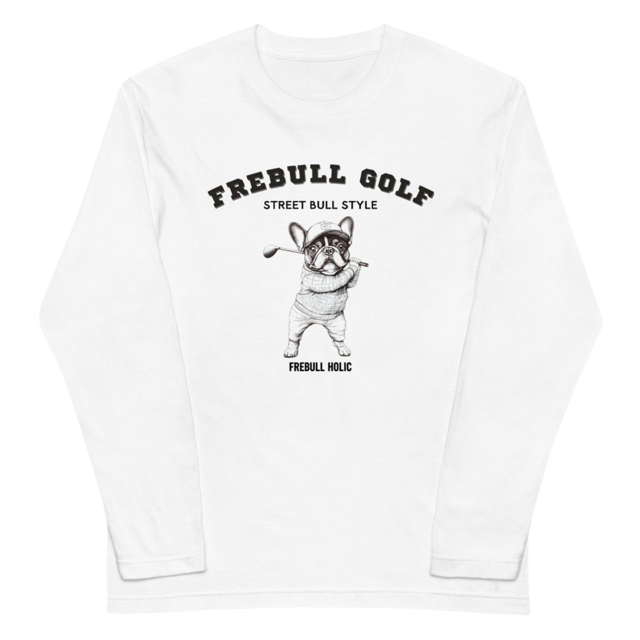 FREBULL GOLF ユニセックス 長袖Ｔシャツ (2colors) P00276