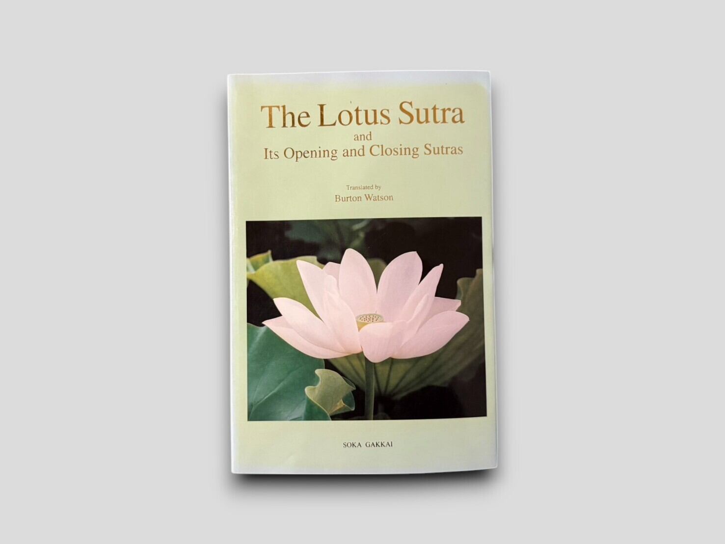 【SS199】【FIRST EDITION】The Lotus Sutra and Its Opening and Closing Sutras(2009)