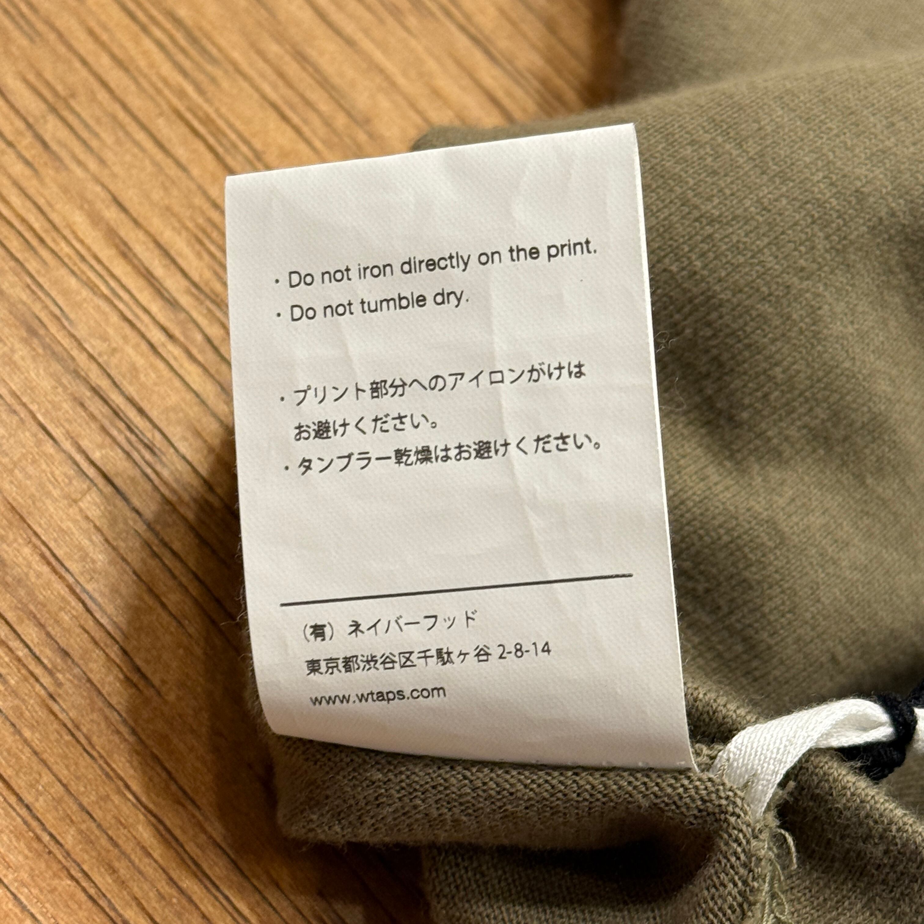WTAPS L/S 
