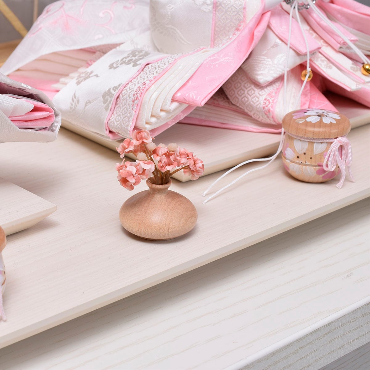 雛人形 親王飾り【fleur】フルール｜おしゃれ｜モダン｜コンパクト