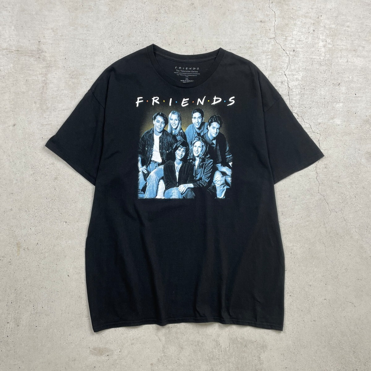 00年代 FRIENDS フレンズ TV ドラマ プリントTシャツ メンズ3XL相当 