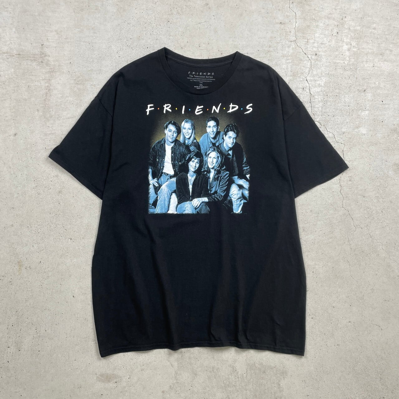00年代 FRIENDS フレンズ TV ドラマ プリントTシャツ メンズ3XL相当 