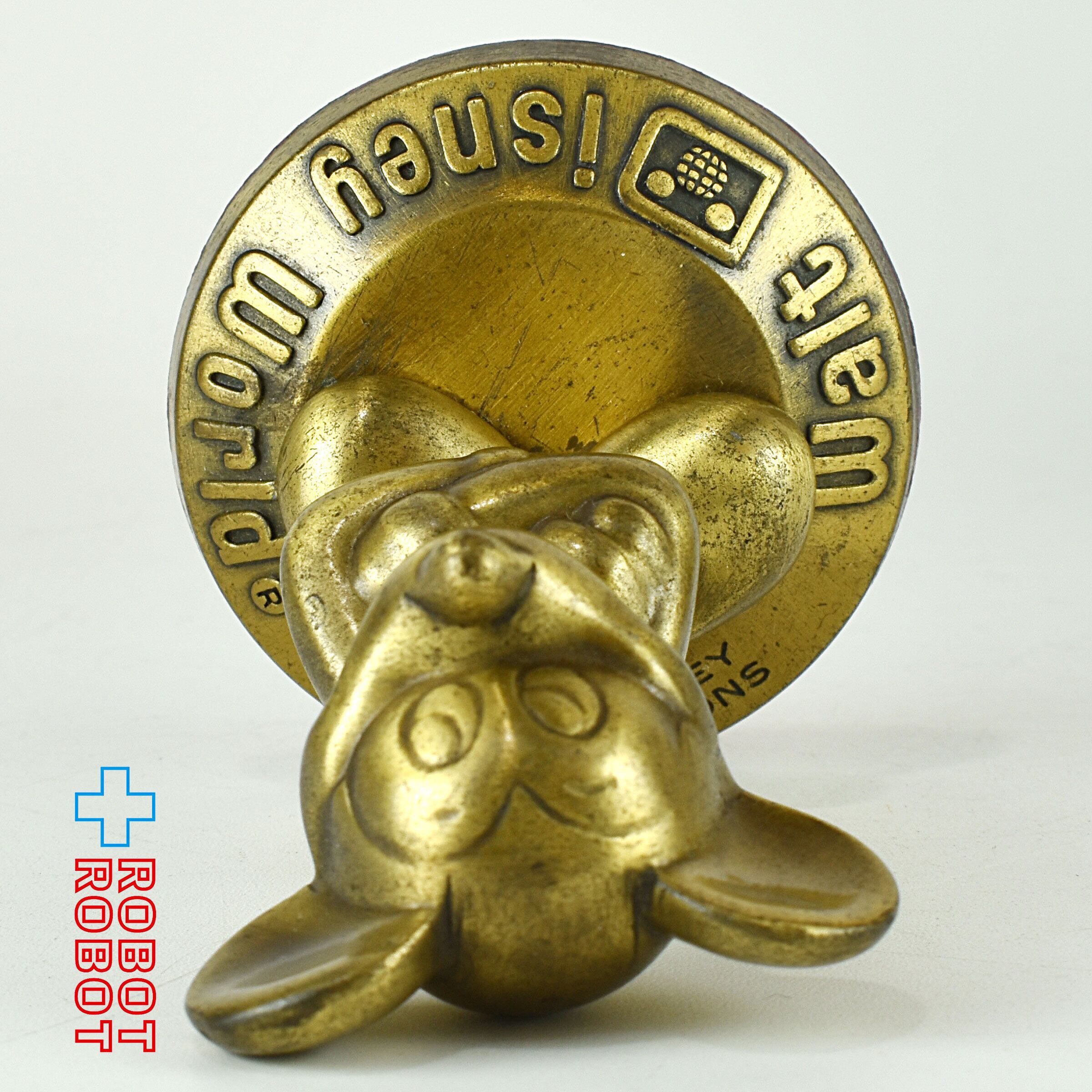 WDW ディズニー ミッキーマウス ブラス メタル ペーパーウェイト