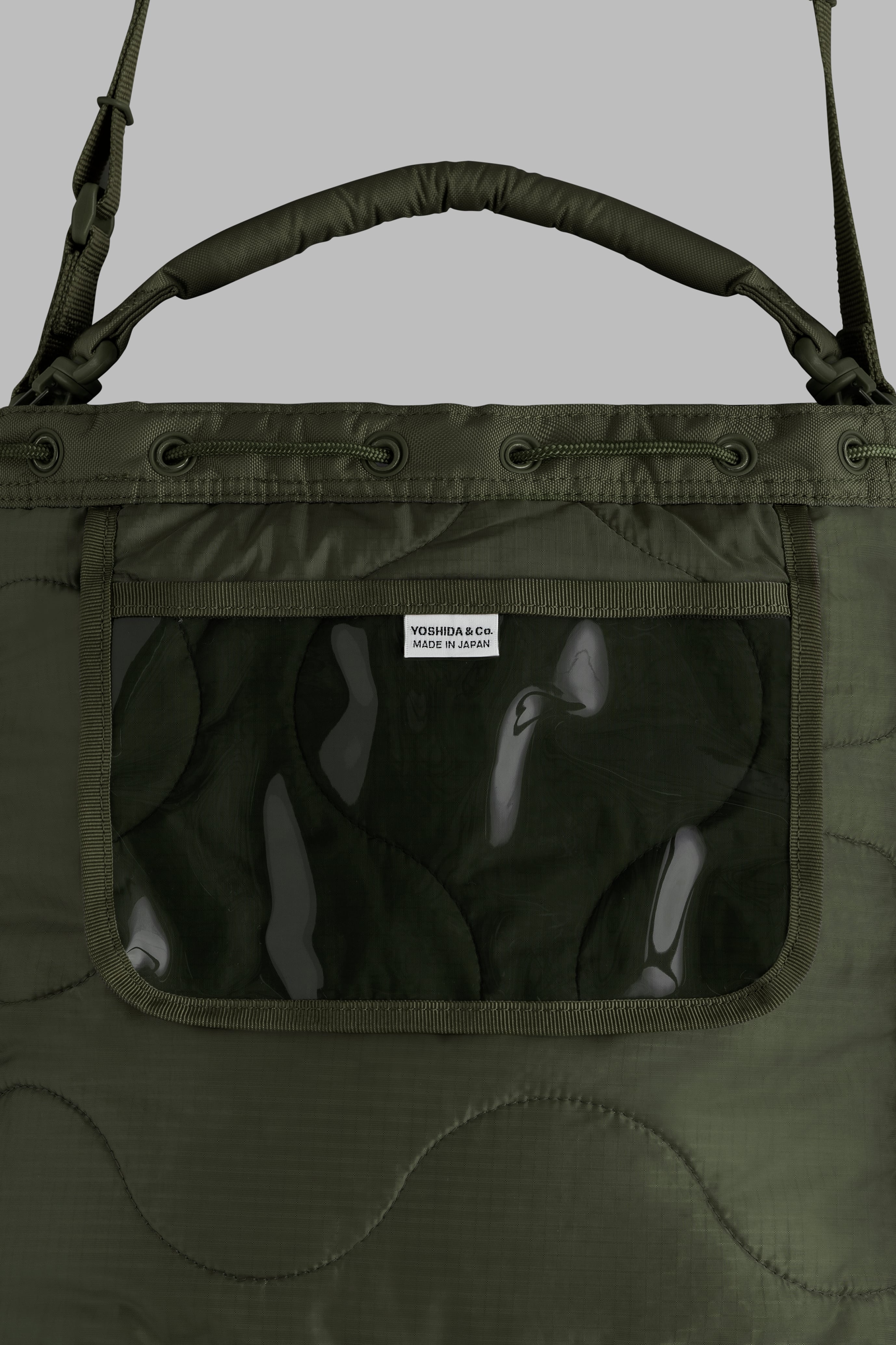 HYKE【ハイク】 PORTER × HYKE TOOL BAG 19355 / OLIVE DRAB | glamour