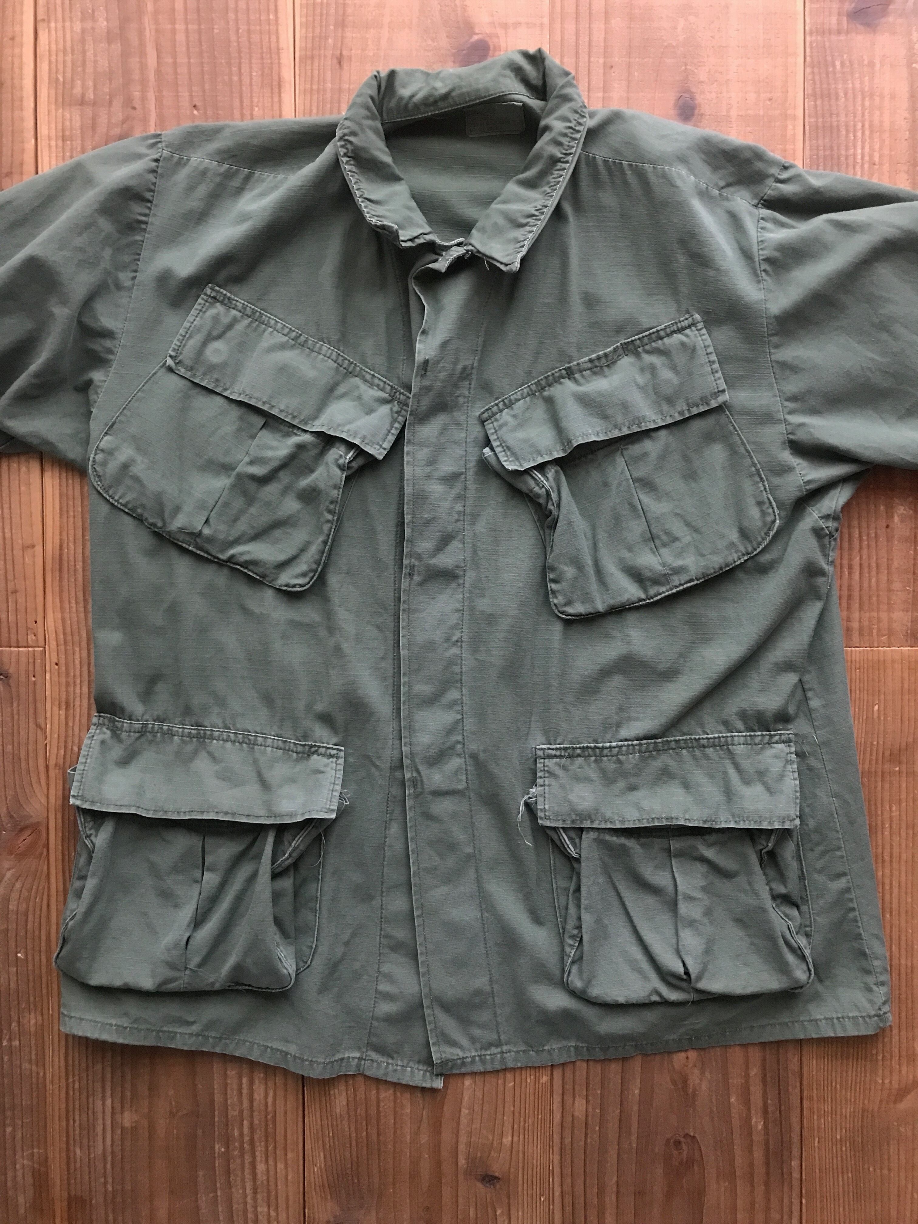 U.S.ARMY　ファティーグジャケット　3rd　リップストップ　希少サイズ　表記(S-R)