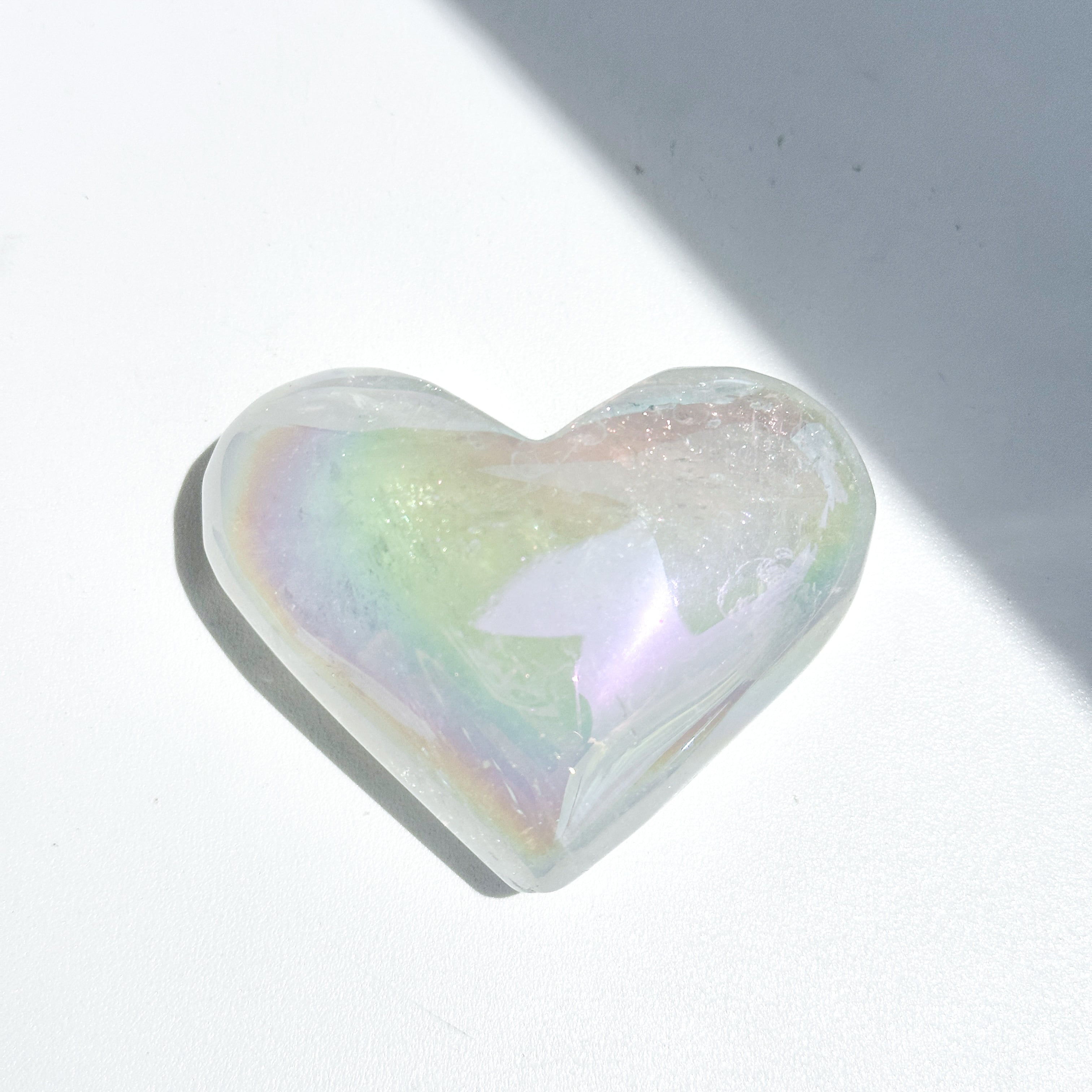 エンジェルオーラクォーツ ハート62♡ Angel Aura Quartz ♡天然石
