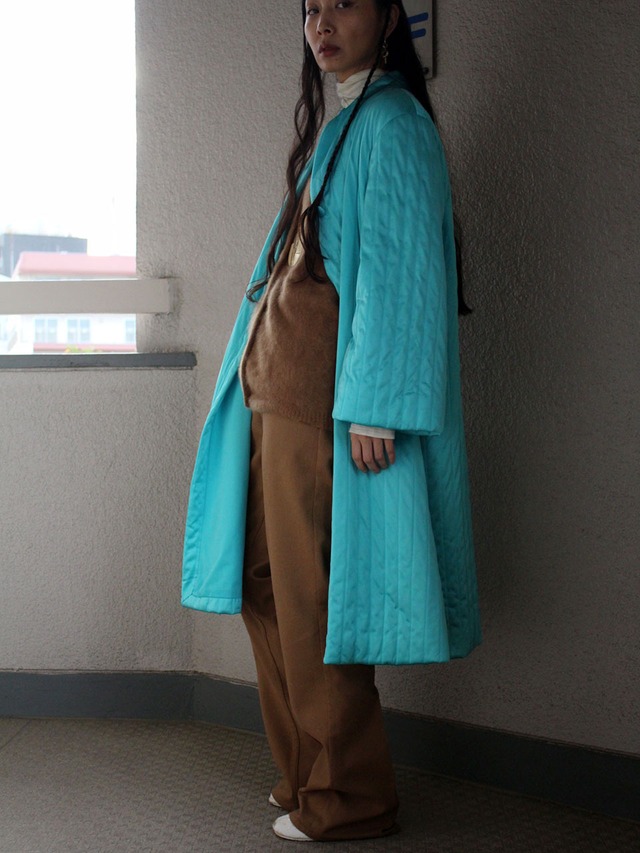 60s quilted coat