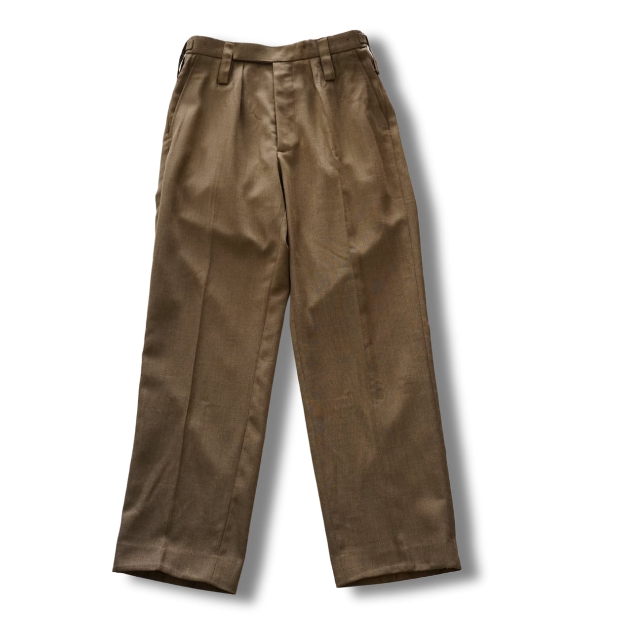 イギリス軍|BARRACK DRESS ウールパンツ ブラウン W84相当|AM91 イギリス軍|BARRACK DRESS ウールパンツ ブラウン W84相当|AM91