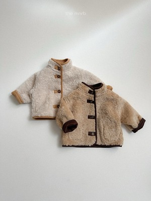 【予約/特典】mini robe / Reversible suede jacket