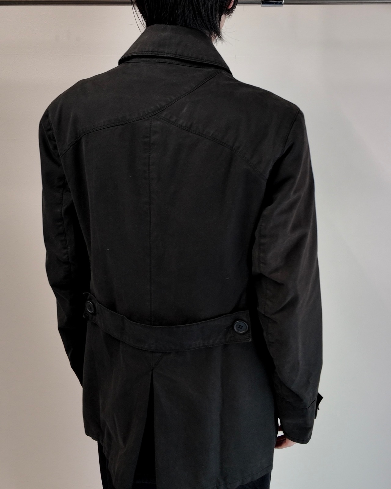 【MARCO TAGLIAFERRI】moleskin middle length coat